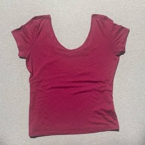 EXPRESS crop tee shirt